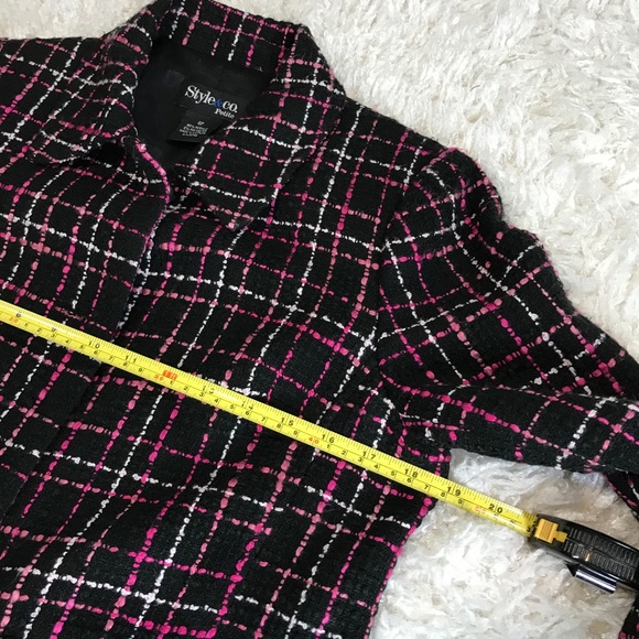 NWT- STYLE & CO.- PETITE COAT 💕🖤💕 - Picture 13 of 16